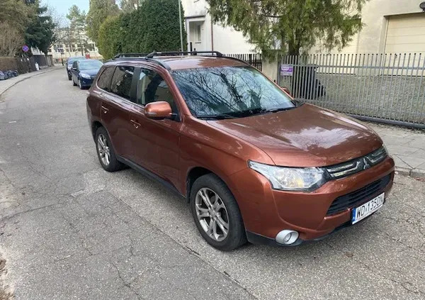 mitsubishi warmińsko-mazurskie Mitsubishi Outlander cena 42900 przebieg: 150000, rok produkcji 2014 z Warszawa